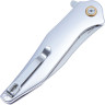 Складной нож CJRB AGAVE J1911--ALC серебристый J1911-ALC